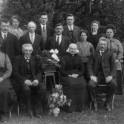1926 gezin Johannes Vos (50 jarig huwelijk)