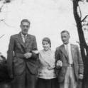 1936 Johannes Vos op vakantie in Belgie