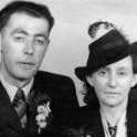 1946 trouwfoto Johannes Vos en Janna Soer