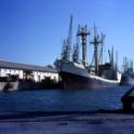Minos in de haven van Valencia